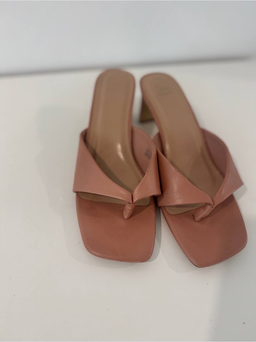 Target Rose Knot-Front Square-Toe Heeled Mules